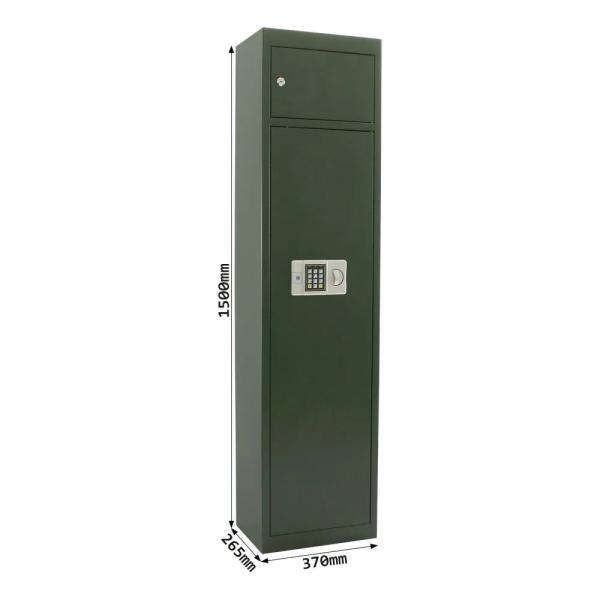 Rottner Munitionsschrank Waffenschrank Gun 5 Elektronikschloss grün T05752